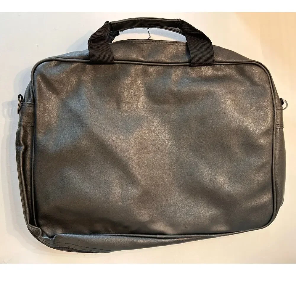 Vintage‎ A Fondini Double Buckle Briefcase Unused Tag On